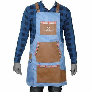 FORGICA Professional Barber Apron, Kitchen and Work Apron